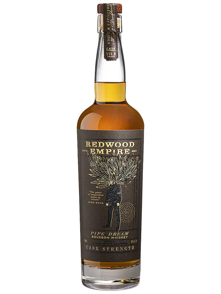 Redwood Empire Pipe Dream Cask Strength Limited Edition Bourbon Whiskey 750mL