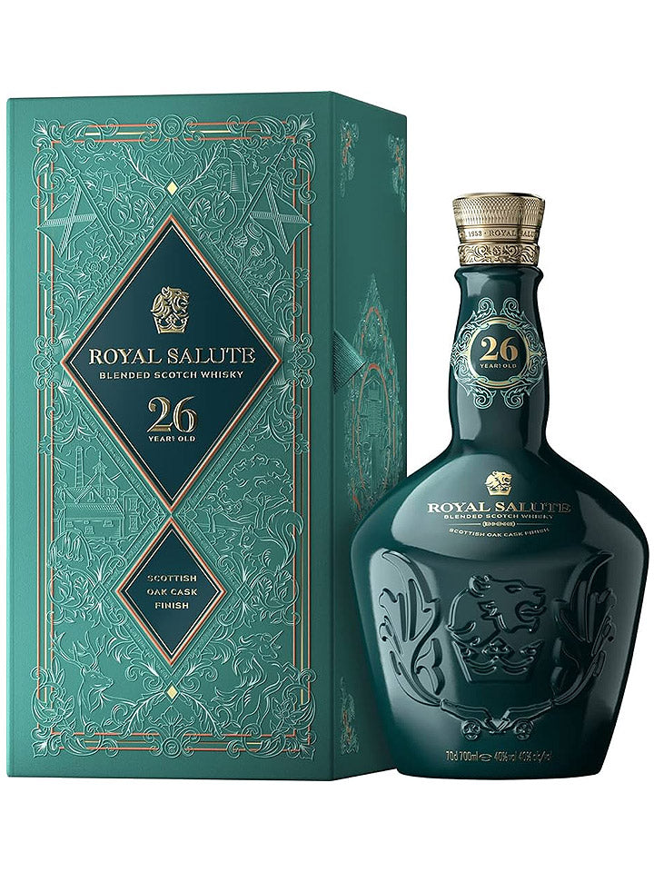 Royal Salute 26 Year Old Kingdom Edition Scottish Oak Cask Finish Blended Scotch Whisky 700mL