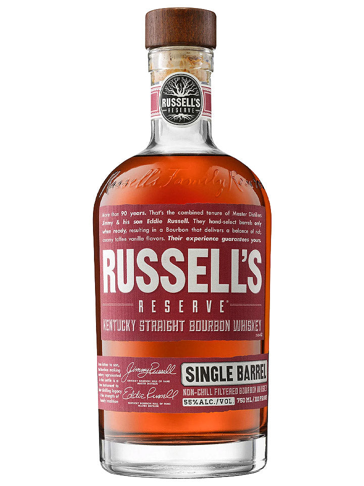 Russell's Reserve Single Barrel Kentucky Straight Bourbon Whiskey 750mL