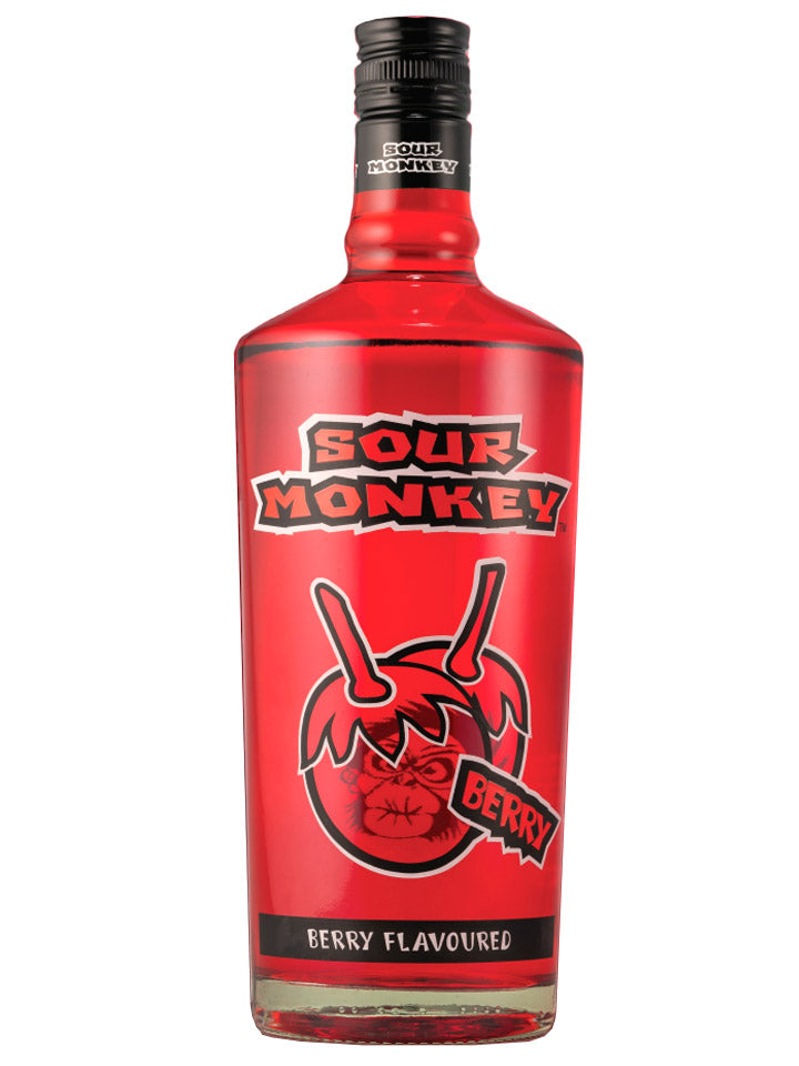 Sour Monkey Sour Berry Spirit Cooler Liqueur 750mL The Drink Society