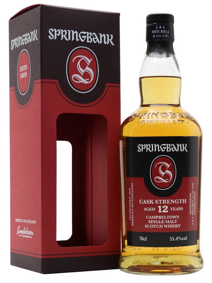 Springbank 12 Year Old Cask Strength 2021 Release Single Malt Scotch Whisky 700mL
