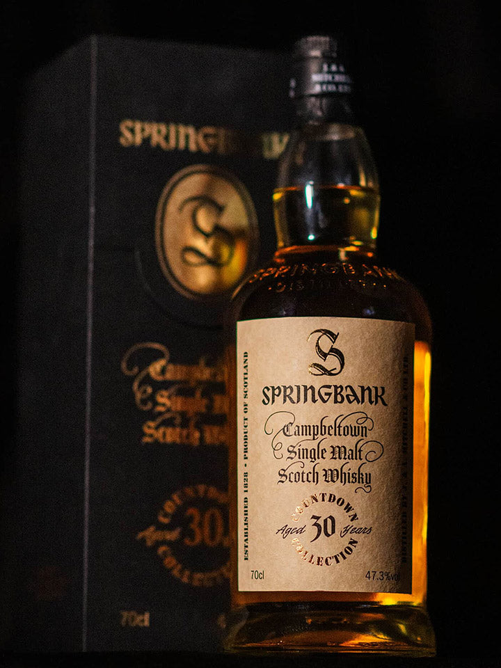 Springbank 30 Year Old Countdown Collection 2025 Release Campbeltown Single Malt Scotch Whisky 700mL