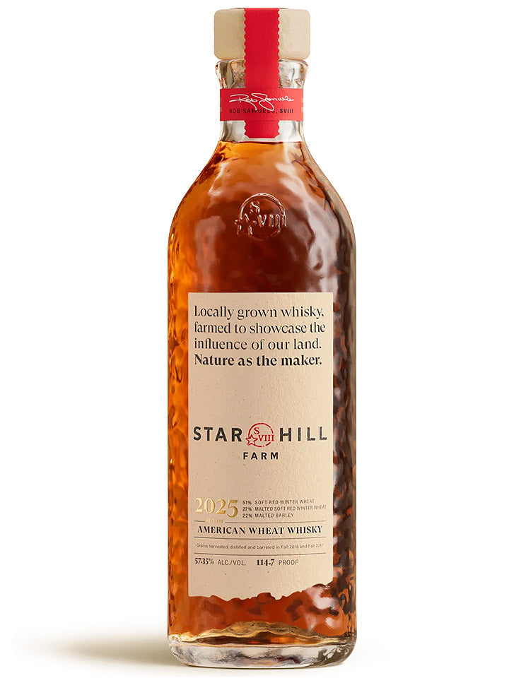 Star Hill Farm 2025 Inaugural Release American Wheat Whisky 700mL