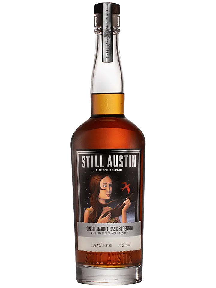 Still Austin Single Barrel Cask Strength Limited Release Bourbon Whiskey 750mL