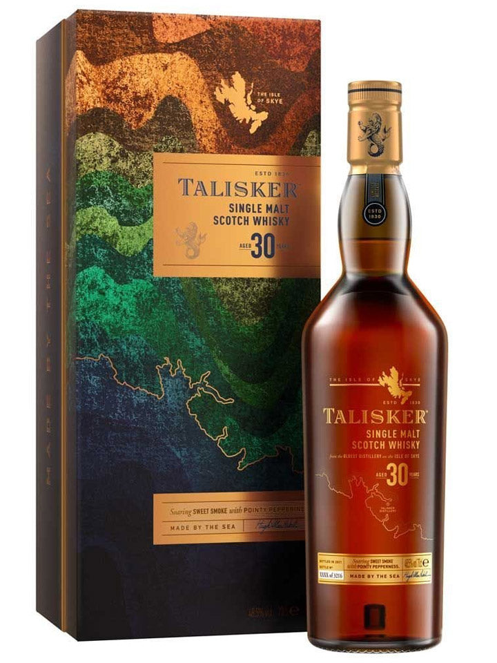 Talisker 30 Year Old Single Malt Scotch Whisky 700mL