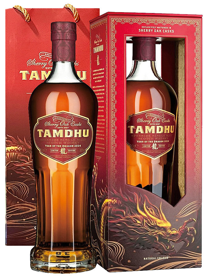 Tamdhu Year Of The Dragon 2024 Batch Strength Single Malt Scotch Whisky 700mL
