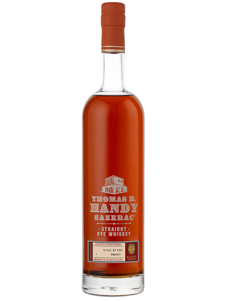 Thomas H. Handy Sazerac 2025 Release Barrel Proof 129.8 Proof (64.9% ...