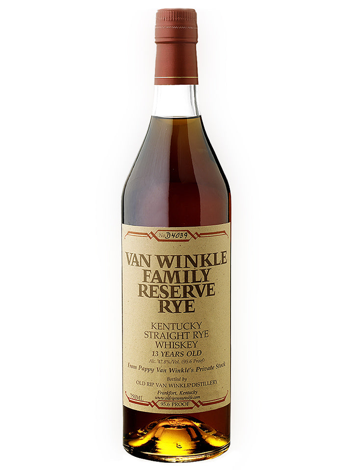 Van Winkle 13 Year Old Family Reserve Rye Kentucky Straight Rye Whiskey 750mL