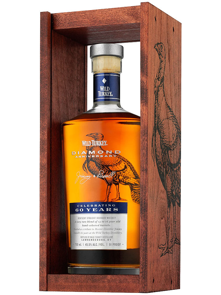 Wild Turkey Diamond Anniversary Kentucky Straight Bourbon Whiskey 750mL