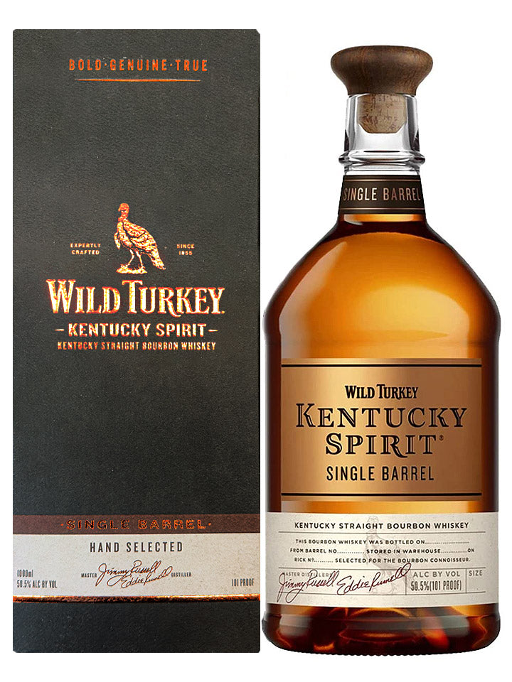 Wild Turkey Kentucky Spirit Single Barrel Kentucky Straight Bourbon Whiskey 1L