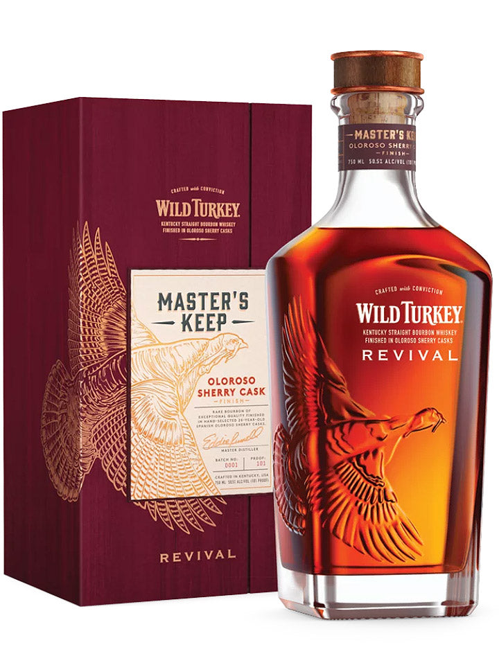 Wild Turkey Master's Keep Revival Oloroso Sherry Cask Finish Straight Kentucky Bourbon Whiskey 750mL