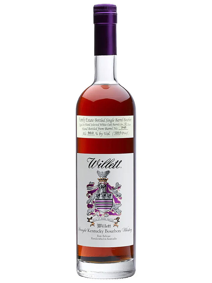 Willett Family Estate 12 Year Old Single Barrel Straight Bourbon Whiskey