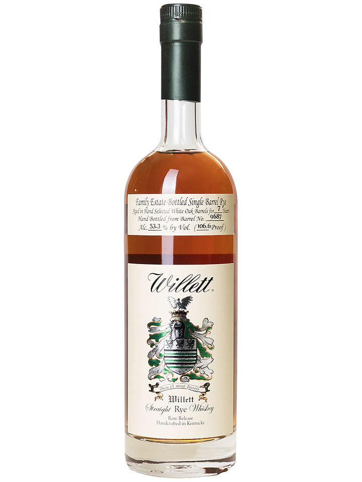 Willett Family Estate 7 Year Old Step Brothers Barrel Single Barrel Straight Rye Whiskey 750mL