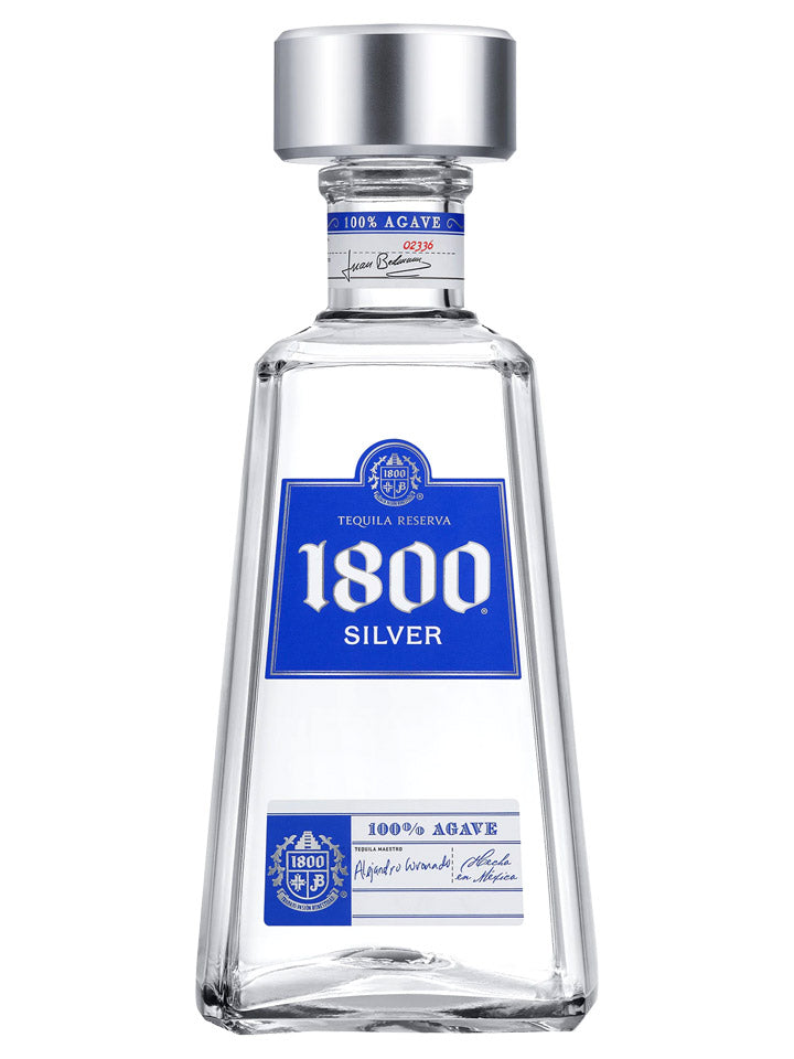1800 Silver Tequila 40% ABV 1L