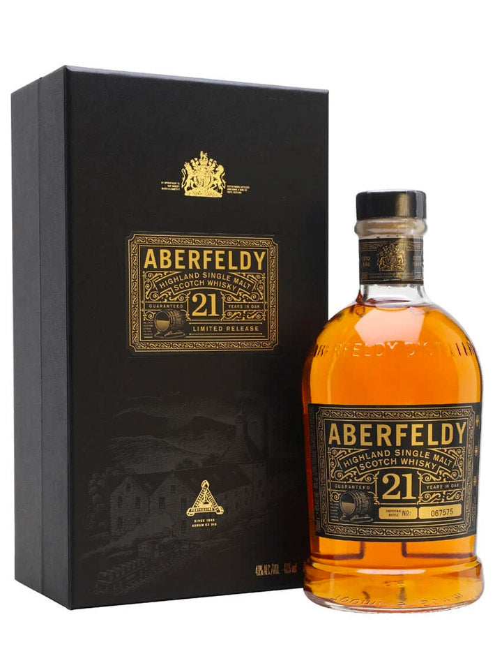 Aberfeldy 21 Year Old Single Malt Scotch Whisky 750mL