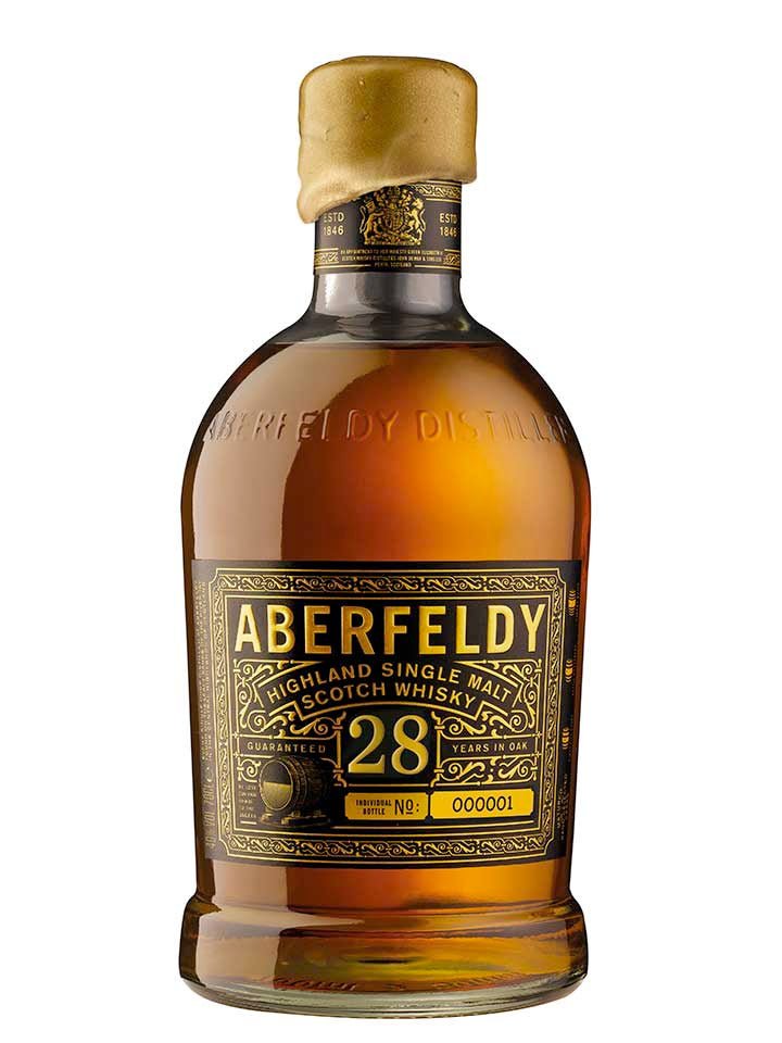 Aberfeldy 28 Year Old Limited Release Single Malt Scotch Whisky 750mL