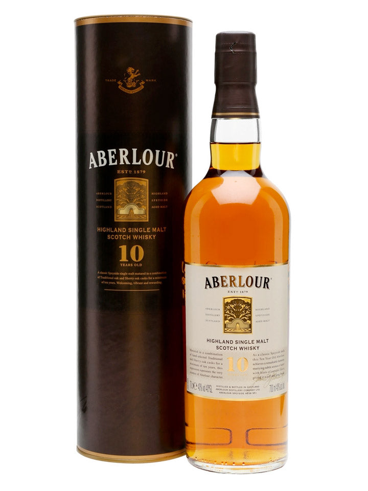 Aberlour 10 Year Old Single Malt Scotch Whisky 700mL – The Drink