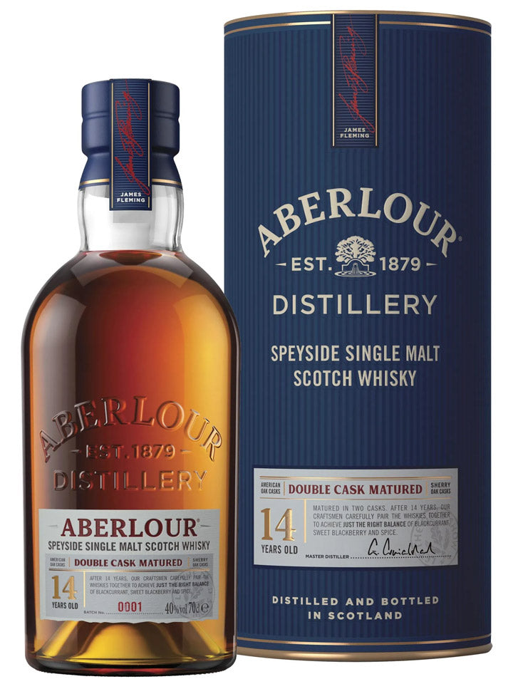 Aberlour 14 Year Old Double Cask Matured Single Malt Scotch Whisky 700mL