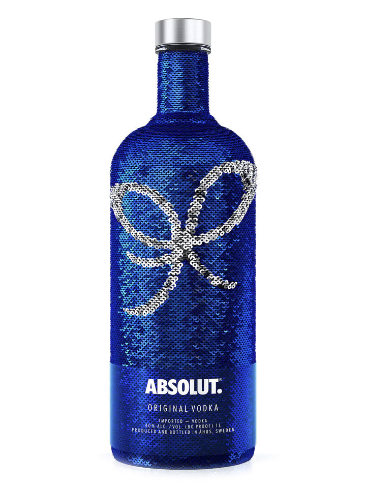 Absolut Sequin Limited Edition 2017 Swedish Vodka 1L