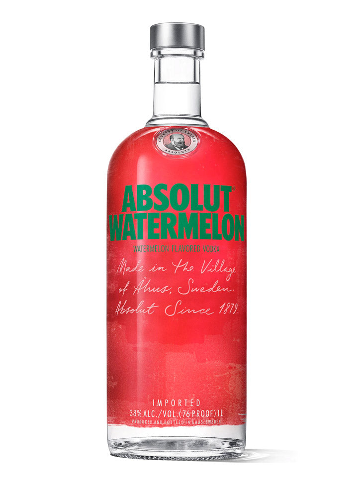 Absolut Watermelon Flavoured Swedish Vodka 700mL