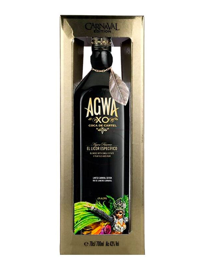 Agwa De Bolivia XO Carnival Rio Limited Edition Coca Leaf Liqueur 700mL