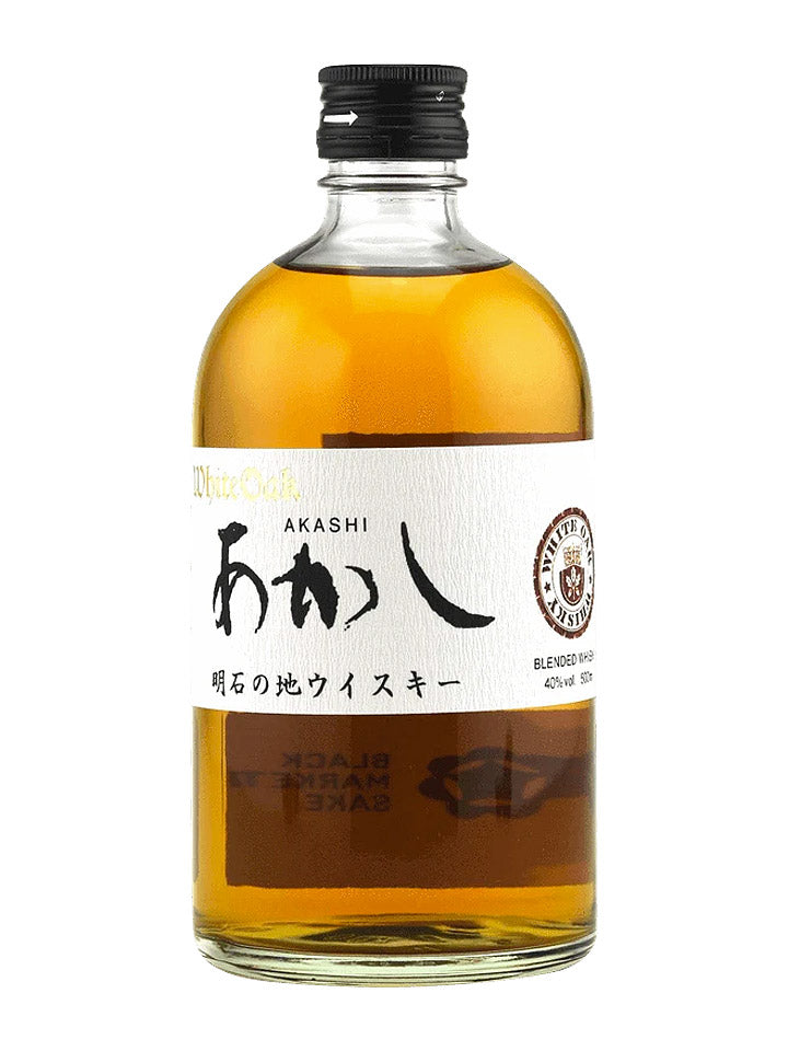 Akashi White Oak Black Label Blended Whisky 500mL