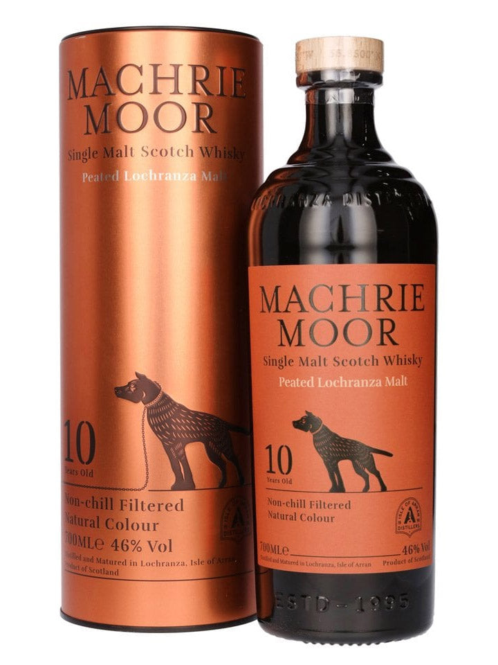 Arran 10 Year Old Machrie Moor Peated Single Malt Scotch Whisky 700mL