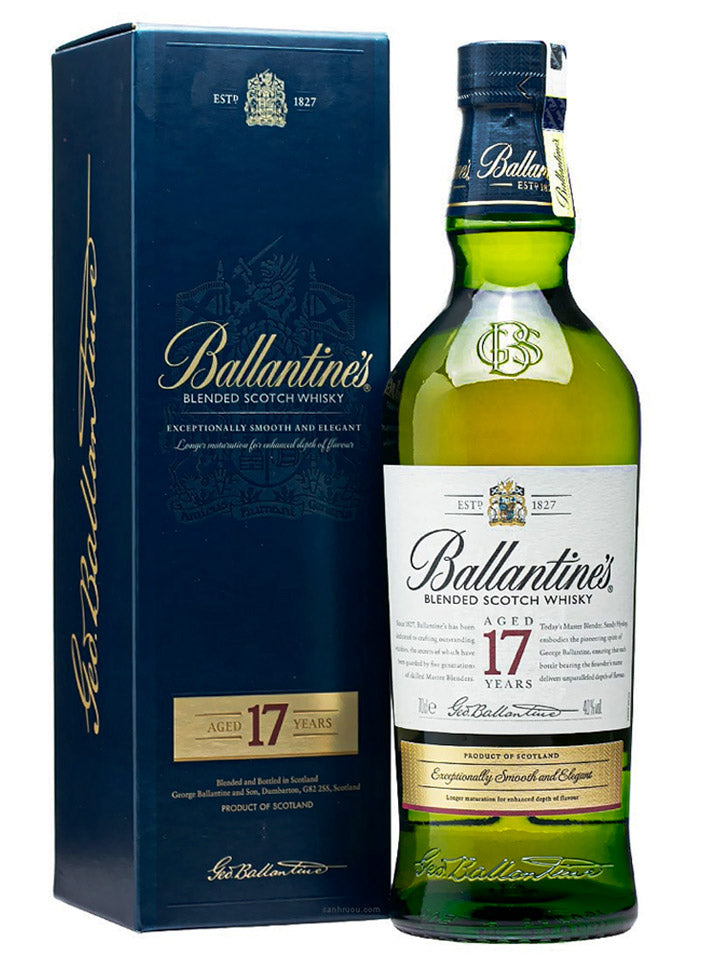 Ballantine’s 17 Year Old Whisky 700ml – Aged Perfection Ballantine’s 17 Year Old Whisky 700ml – Aged Perfection