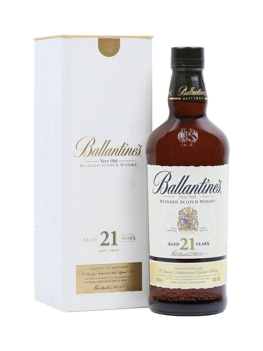 Ballantines 21 Year Old Blended Scotch Whisky 700mL – The Drink