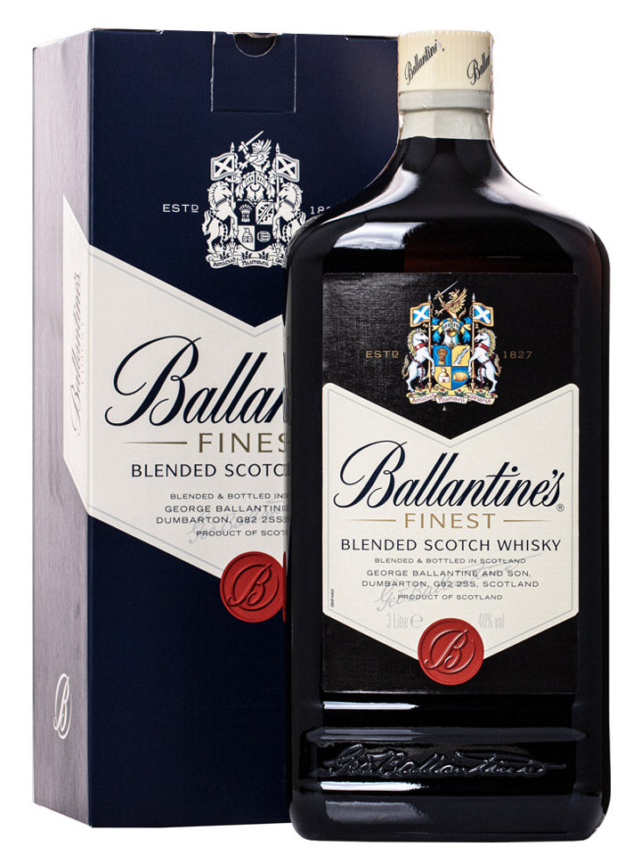Ballantines Finest With Gift Box Blended Scotch Whisky 3L – The Drink ...