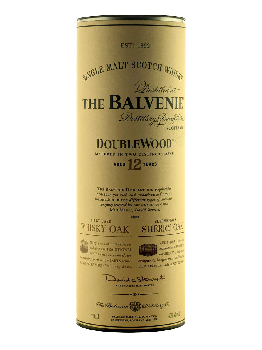 Balvenie Doublewood 12 Year Old Single Malt Scotch Whisky 700mL