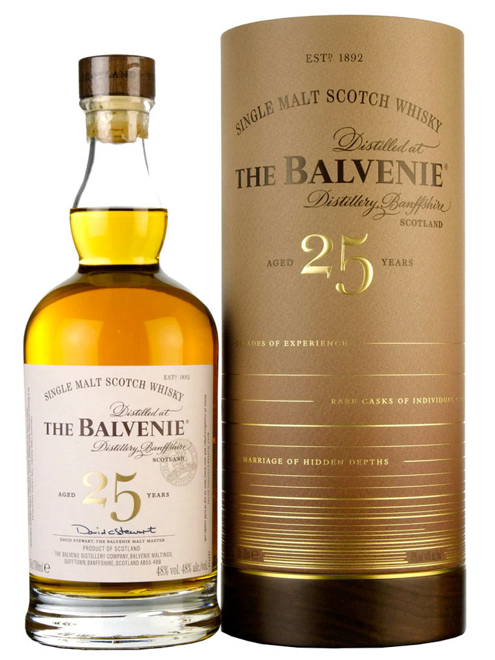 Balvenie 25 Year Old Rare Marriages Single Malt Scotch Whisky 700mL