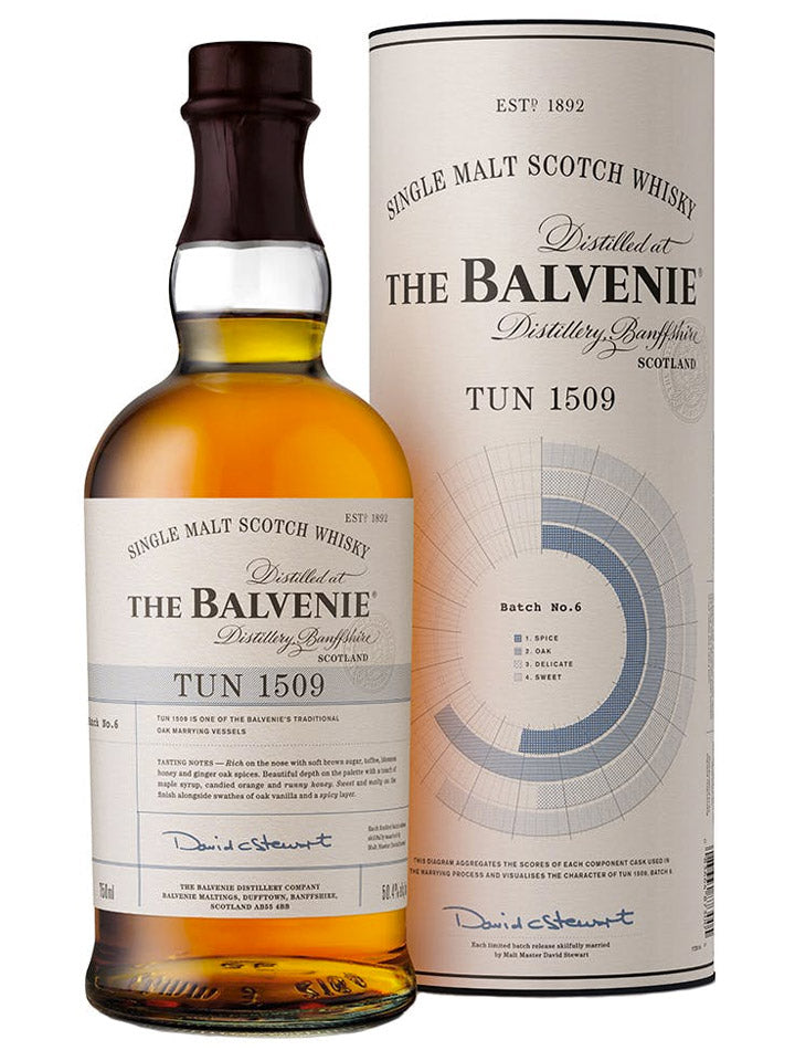 Balvenie Tun 1509 Batch No.6 Cask Strength Single Malt Scotch Whisky 700mL