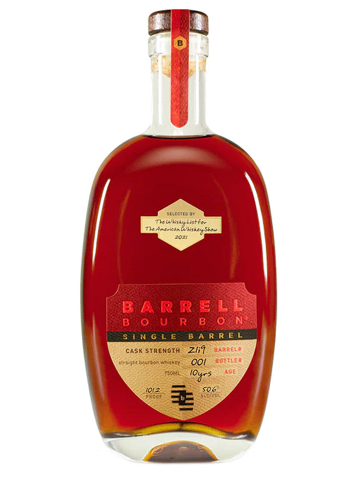 Barrell 10 Year Old Single Barrel Straight Bourbon Whiskey 750mL