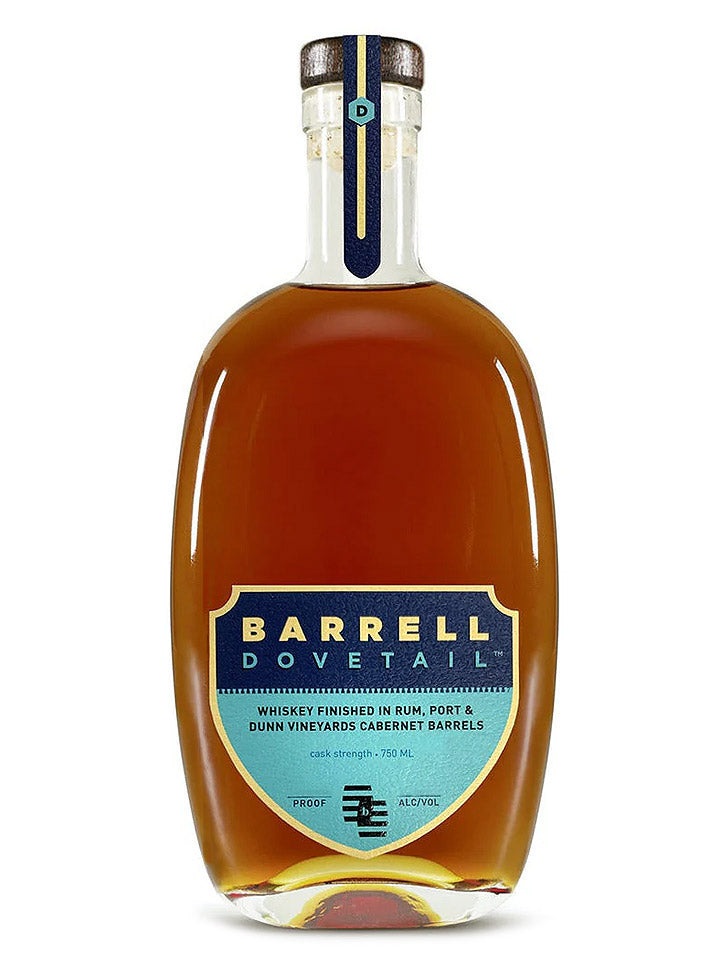 Barrell Dovetail Rum, Port & Dunn Vineyards Cabernet Finish Blended Bourbon Whiskey 750mL
