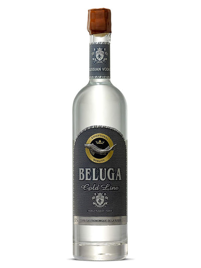 Beluga Gold Line Limited Edition Russian Vodka Leather Gift Box 700mL