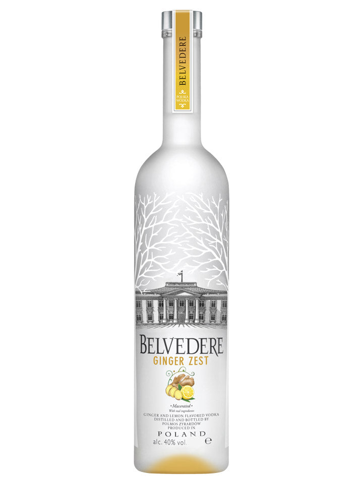 Belvedere Ginger Zest Flavoured Polish Vodka 1L