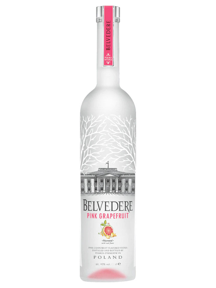 Belvedere Pink Grapefruit Flavoured Polish Vodka 1L