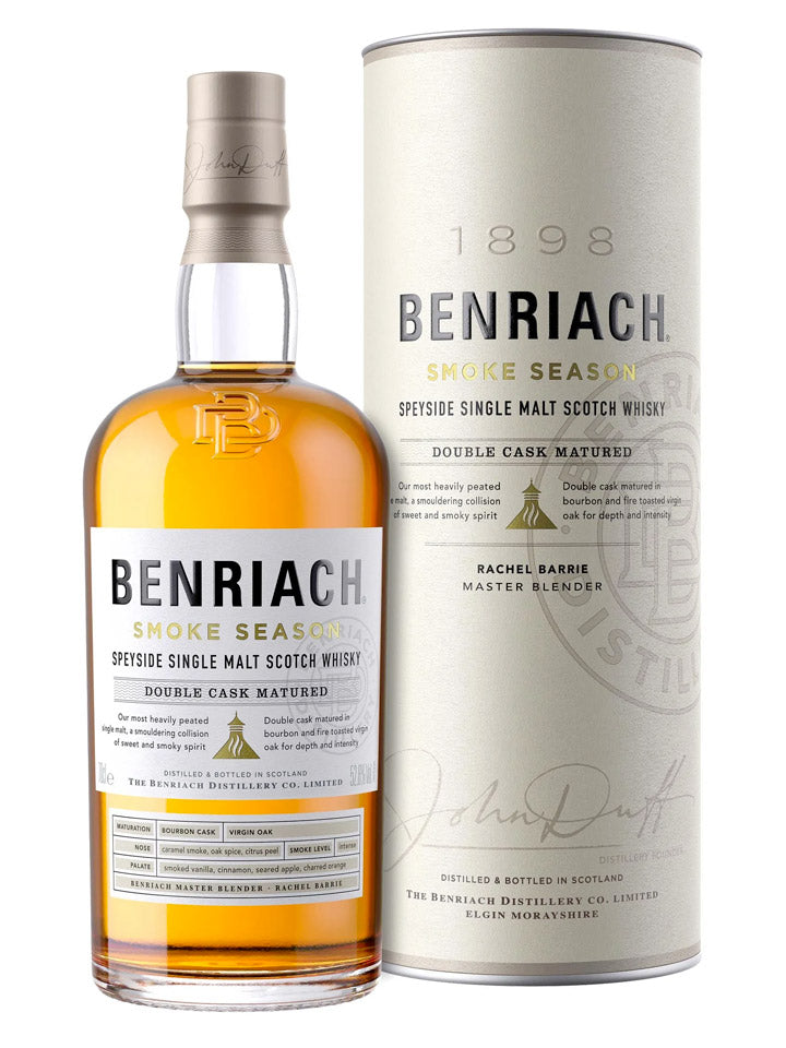 Benriach Smoke Season Double Cask Single Malt Scotch Whisky 700mL