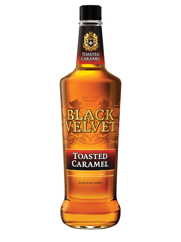 Black Velvet Toasted Caramel Canadian Whisky Liqueur 1L