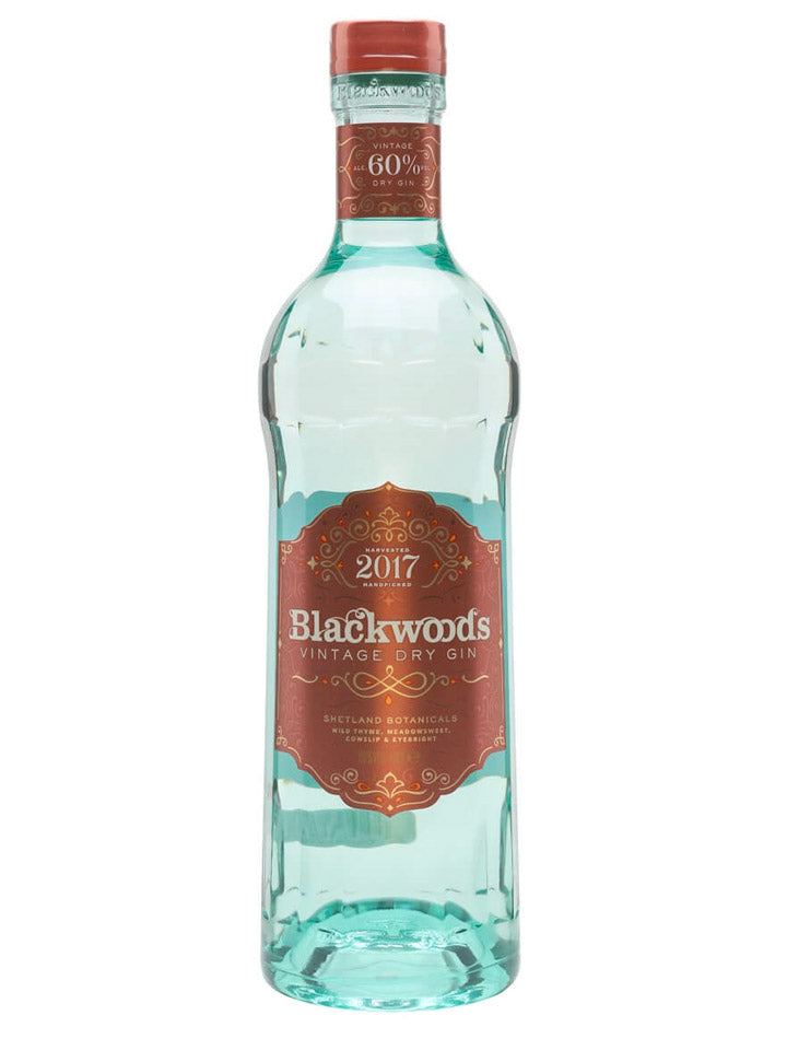 Blackwoods 2017 60% Limited Edition Vintage Dry Gin 700mL