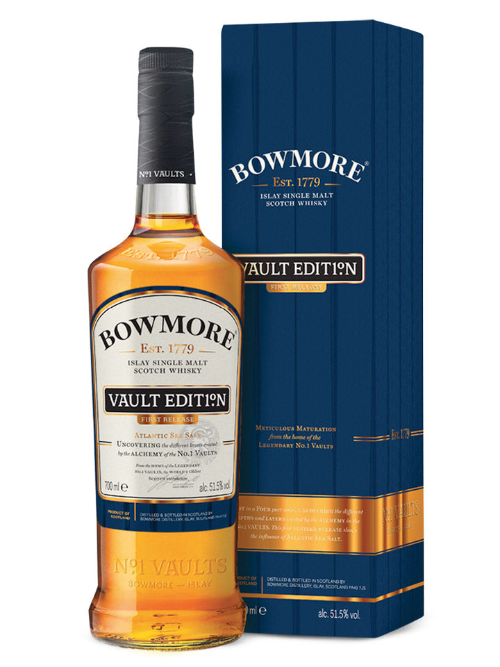 Bowmore Vault Edition First Release Atlantic Sea Salt Single Malt Scotch Whisky 700mL