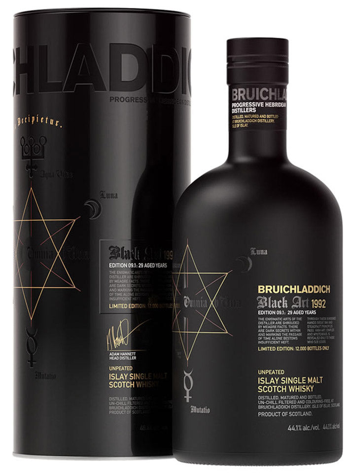 Bruichladdich Black Art 9.1 29 Year Old Islay Single Malt Scotch Whisky 700mL