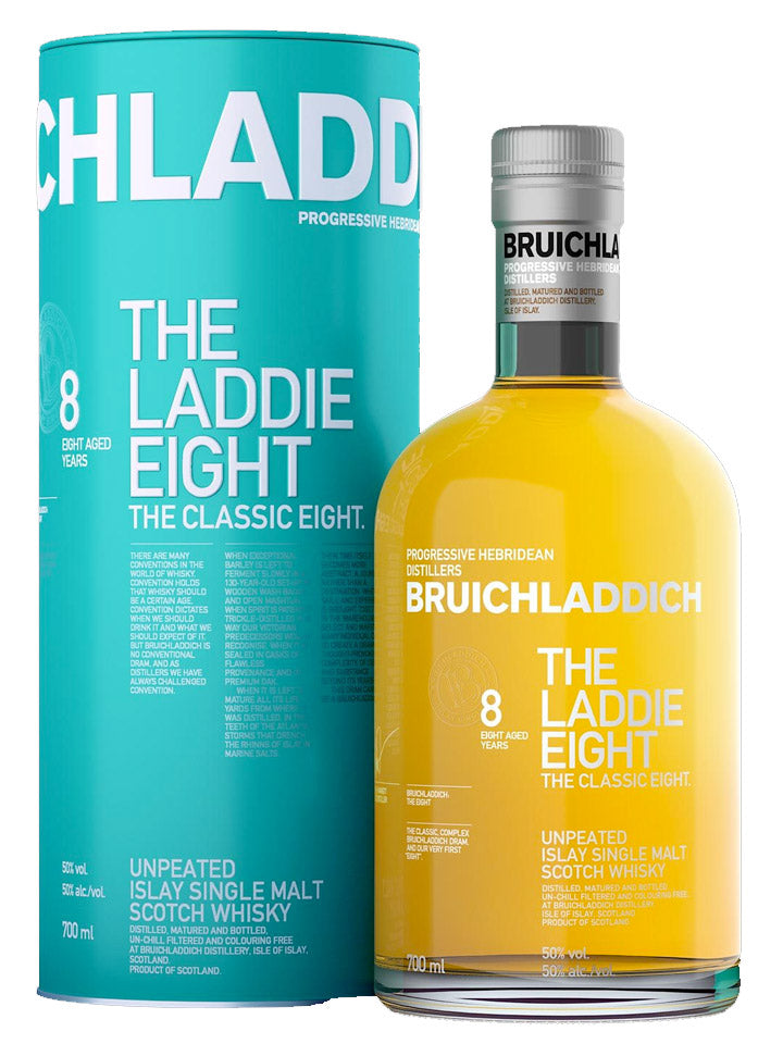 Bruichladdich The Laddie Eight 8 Year Old Single Malt Scotch Whisky 700mL