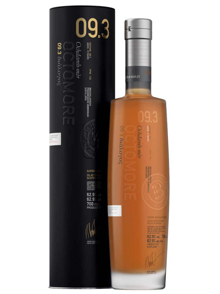 Bruichladdich Octomore 9.3 Islay Single Malt Scotch Whisky 700mL