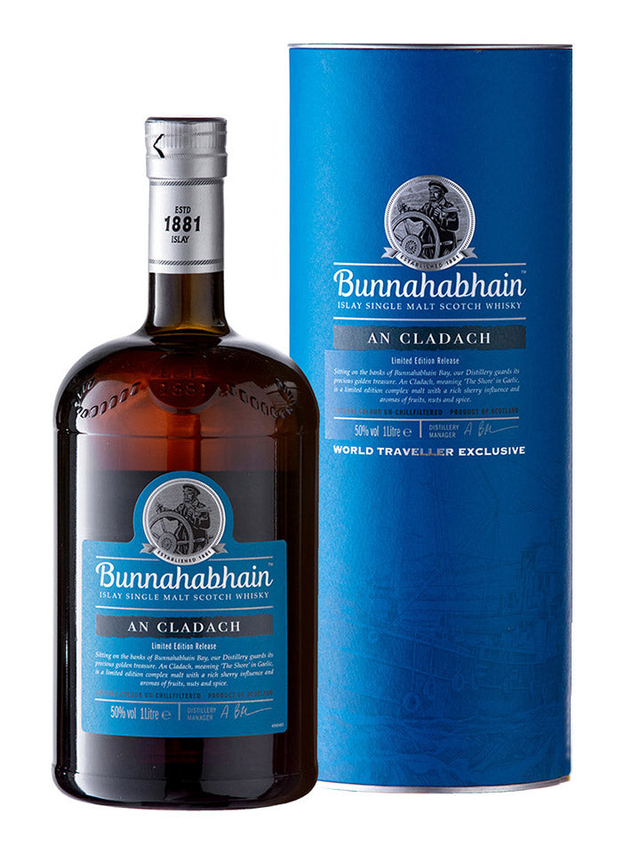 Bunnahabhain An Cladach Limited Edition Single Malt Scotch Whisky 1L