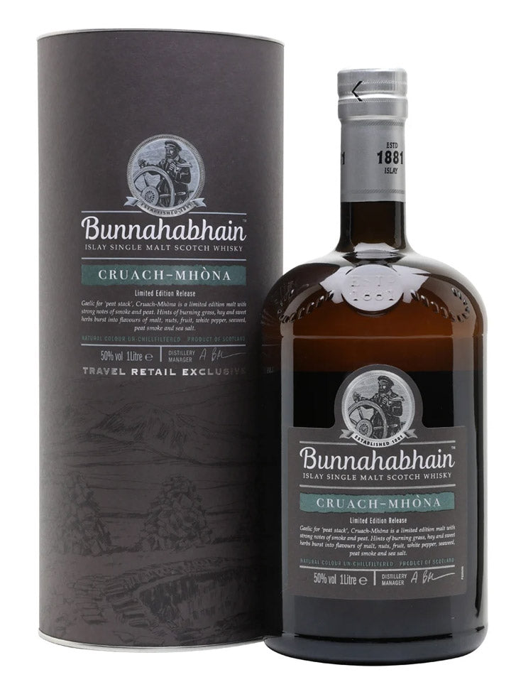 Bunnahabhain Cruach Mhona Limited Edition Single Malt Scotch Whisky 1L