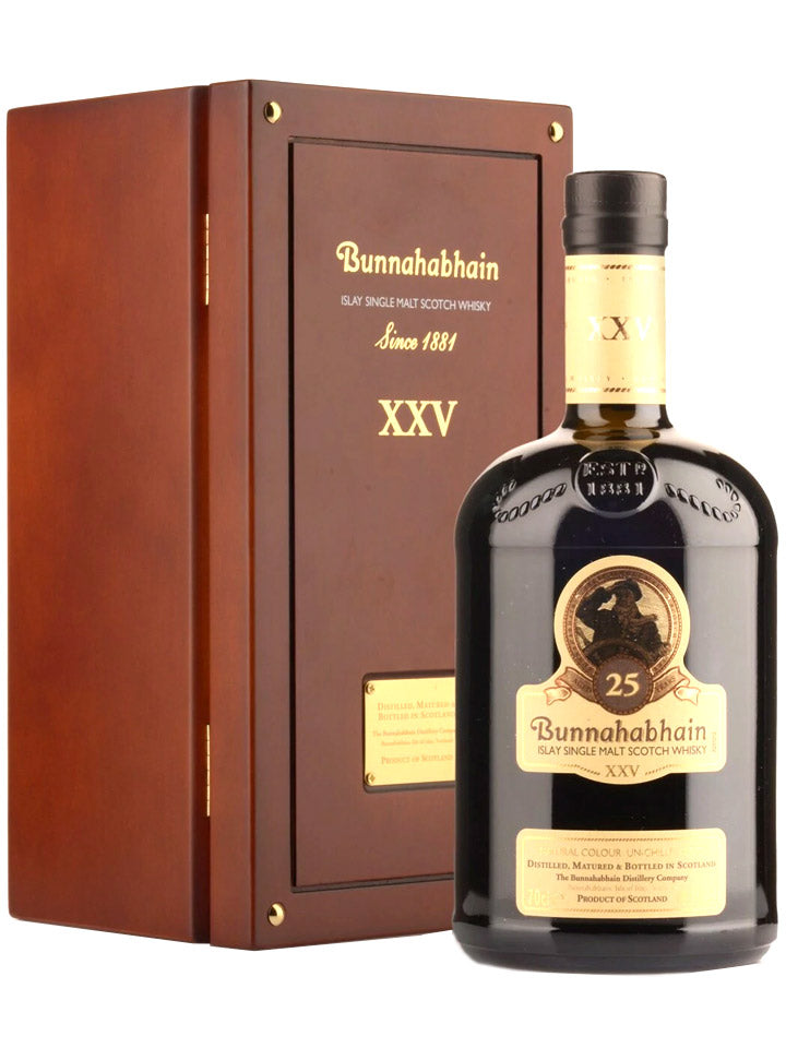 Bunnahabhain XXV 25 Year Old Islay Single Malt Scotch Whisky 700mL