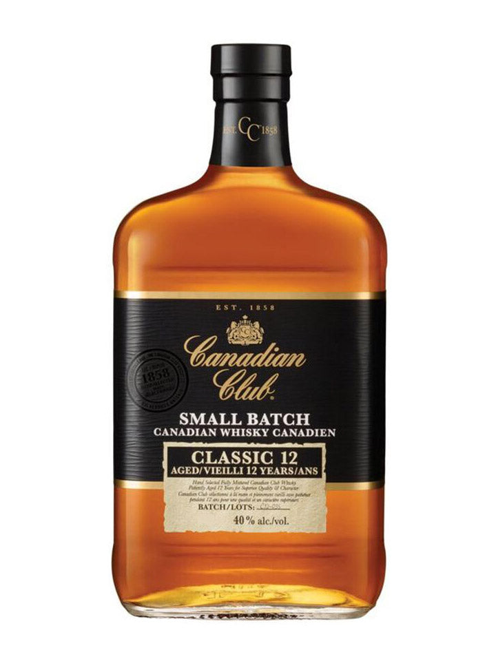 Canadian Club 12 Year Old Classic Blended Canadian Whisky 1L