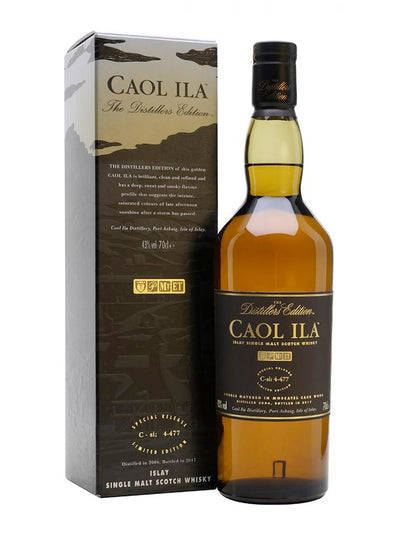 Caol Ila Distillers Edition 2017 Islay Single Malt Scotch Whisky 700mL